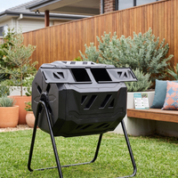 Growvana™ Overground Dual Chamber Compost Tumbler